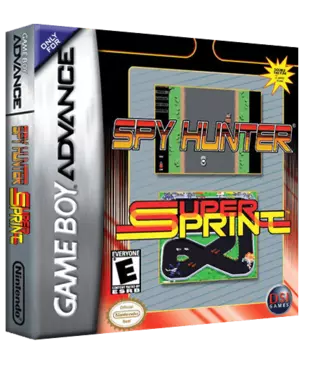 jeu 2 Games In One! - Spy Hunter + Super Sprint